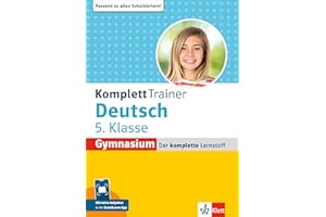 Klett KomplettTrainer Gymnasium Deutsch 5. Klasse: Mit extra Aufgaben in der Scan2Learn-App