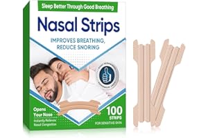ANOGOL Nasal Strips for Snoring, Extra Strength Nose Strips for Breathing, Anti Snoring Device,Snoring Aids for Men, Relieve Nasal Congestion for Men & Women, Improved Airflow and Comfortable Fit…