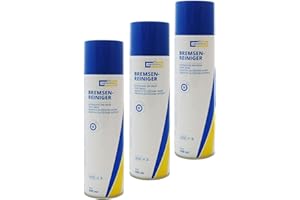 PREISJUBEL 6x cartechnic Bremsenreiniger Spray 500ml, Entfetter, Ölentferner, Fettentferner