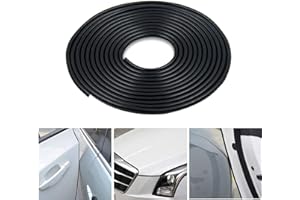 CICMOD Salvaportiera Paracolpi Anti-Graffiature 16FT/5M Striscia Profilo Gomma per Portiera Auto Sportello Protezione