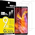 NEW'C 3 Pezzi, Vetro Temperato per Huawei Mate 10 PRO, Pellicola Prottetiva Anti Graffio, Anti-Impronte, Senza Bolle, Durezza