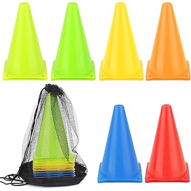 Coördinatie Ladder Training Set, Voetbal Speed & Agility Training Set, Premium Agility Ladder En Kegels, Weerstand Running Parachute, Sport Kegels, Metalen Pinnen & Gym Draagtas voor voetbal, Fitness