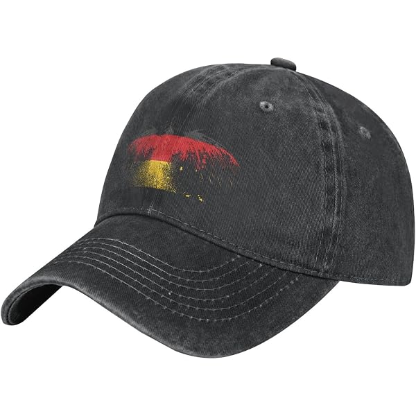 Flaggenfritze Stirnband Deutschland Mit Adler – 6x21 Cm, Saugstark, Elastisch