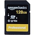 Amazon Basics 128GB SDXC UHS-I Memory Card| 90 MB/s | C10, U3, V30
