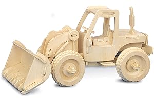 Quay Bulldozer Woodcraft Construction Kit FSC