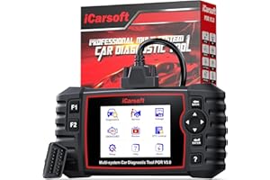 iCarsoft POR V3.0 Scanner for Porsche, 27 Reset Services OBD2 Scanner Code Reader, OIL/BLD/EPB/SAS/BMS/ETC/INJ/DP-F/TPMS Reset, 4-in-1 Graph Data, Bi-Directional Test, Lifetime F-ree Update