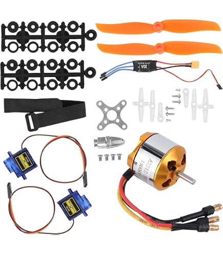 2Pack 2212 1400Kv/2200Kv Borstelloze Outrunner-motor Met Montage 10 Esc Voor Rc Vliegtuigen Quadco