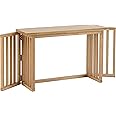Seconique Richmond Foldaway Dining Table in Oak Varnish : Amazon.co.uk: Home & Kitchen