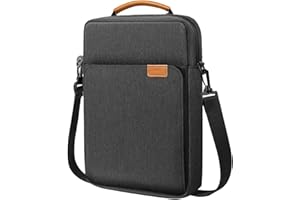 Kixolazr Sacoche pour Tablette, étui de Transport pour Tablette,Sac de Rangement de Transport avec poignée et bandoulière - Housse de Protection pour Tablette de 13 Pouces, étui pour Tablette pour