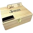 Rolling Supreme Wooden Smoker Storage Box