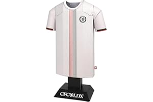 ALLOY COLLECTORS Chelsea FC 25/26 Official Away Metal Football Shirt - Officially Licensed Miniature Alloy Replica Jersey Collectible Display Gift - Personalise Customisable Name & Number Decals