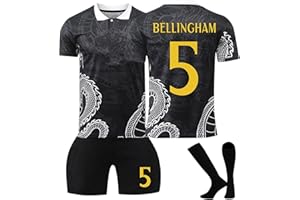 PANGKII R. Madrid Ronaldo/Bellingham/Vinicius Jr Special Dragon Edition Football Soccer Jersey,Children's Football Jersey Football Jersey Aldult Sports Shirt Football Tracksuit