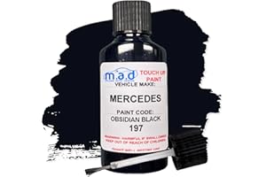 MYLDAN AUTO DESIGN Mercedes Benz Obsidiana Schwarz Negro Touch Up Kit Cepillo Pintura Reparación 197/9197
