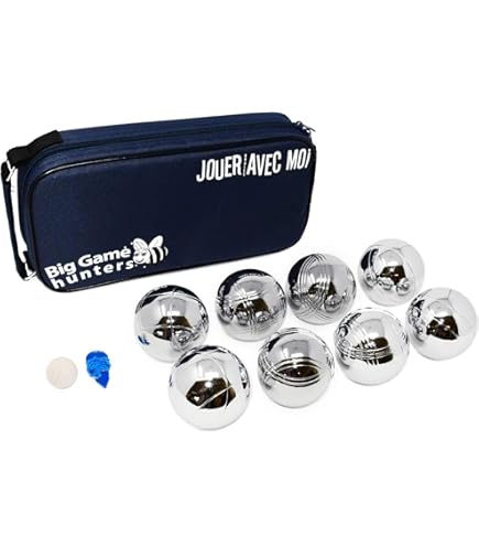 Jeu de boules en métal peint par poudrage (6 pièces) Buffalo