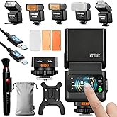 Godox iT32 TTL Mini Lampa Błyskowa z Nadajnikiem X5-S, Bezprzewodowy System 2.4G, HSS 1/8000s, Kompatybilny z Sony ZV-E10 II 