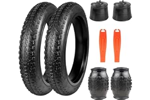 ZUKKA 20/26 pollici Heavy Duty - Pneumatico per bicicletta elettrica, 20/26 x 3,0 cm, per bicicletta elettrica, compatibile con Wide Mountain Snow Bicycle