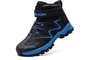 ASHION Winterschuhe Kinder Winterstiefel Jungen Mädchen Schneestiefel Wanderstiefel Warm Gefütterte Stiefel