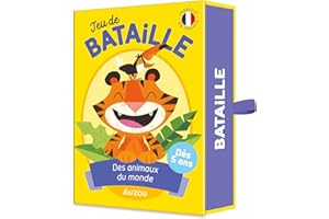 Editions AUZOU - Jeu de Bataille des Animaux du Monde
