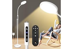 ROEDAX-HAO SAD Lamp, SAD Light Therapy Lamp with Remote, 7 Color Temperature & 9 Brightness SAD Lamp LED Desk lamp for Reading, Office, Home