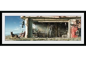 GB eye Fallout Garage 30 x 75 cm oprawiony nadruk kolekcjonerski
