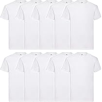 Fruit Of The Loom 61033 Arancio - Abbigliamento T-shirt maniche corte Bambino 16,15