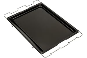 Original Kaiser Inspiration - Fuente de horno rectangular con revestimiento antiadherente con rejilla extensible adaptable de 41 a 51 cm