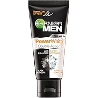 Garnier Men Face Wash Power White Double Action, 50g