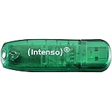 Intenso INT-3502460 Memory Stick Rainbow Line USB, 8 GB, Verde
