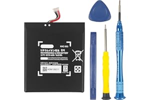 JUBOTY 4310mAh HAC-003 Battery for Nintendo Switch Game Console Model HAC-003 2017 HAC-001, Li-ion Internal 0 Cycle New Upgraded High Capacity Battery Replacement with 4 Repair Tool Kit