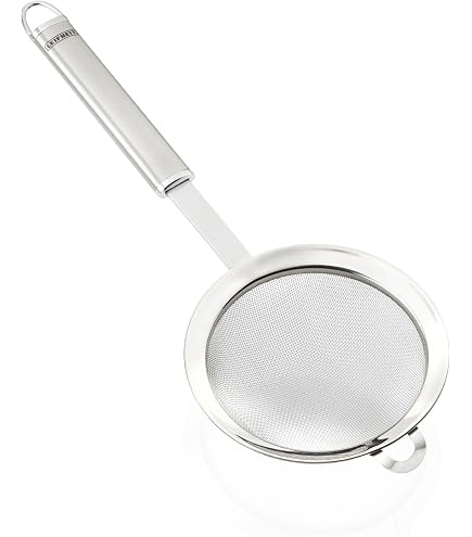 Lot De 3 Mini Passoires Acier Inoxydable 8cm - Pour Farine, Thé, Tamisage - Cuisine Pratique