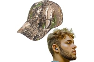 changmiao Chapeau Camouflage - Casquette de Baseball Camouflage réglable,Outdoor Jungle Leaves Chasse Pêche Chapeau pour Hommes Femmes Activités de Plein Air Cypreason