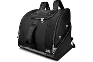 OutdoorMaster Bolsa para Botas – 50 L para Botas de esquí y Snowboard, excelente para Viajes con Exterior e Inferior Impermeables – para Hombres, Mujeres y jóvenes