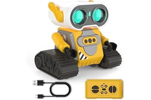 BORSCELLOR Remote Control Robot Toy for Boys and Girls, Rechargeable RC Robot with Gesture Detection, Automatic Demo, Flexible Arms for Children Aged 3 4 5 6 7-12 Years