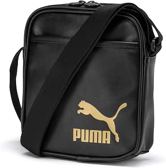 PUMA Original Retro borsello nero unisex 076648-01 : Amazon.it: Scarpe e  borse