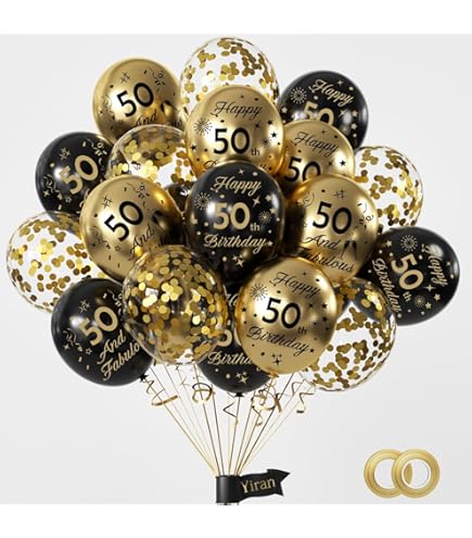 Coriandoli Oro Per 50° Compleanno - 1400 Pezzi Con Numero 50, 2 Sacchetti - Foto 13