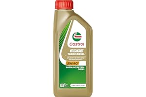 Castrol EDGE TURBO DIESEL 5W-40 Olio Motore, 1L