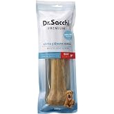 Dr.Sacchi Premium Sığır Etli Doğal Sığır Derisi Press Kemik Tahılsız K&ouml;pek &Ouml;d&uuml;l&uuml; 10&rdquo; 220-240 Gr 1'li