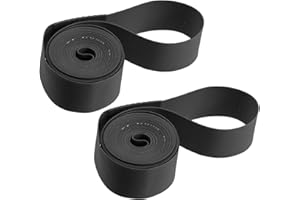 TUCKBOLD 700C Bike Wheel Rim Strip Rim Tape Liner Tube Band PVC Black Pair Automotive Parts