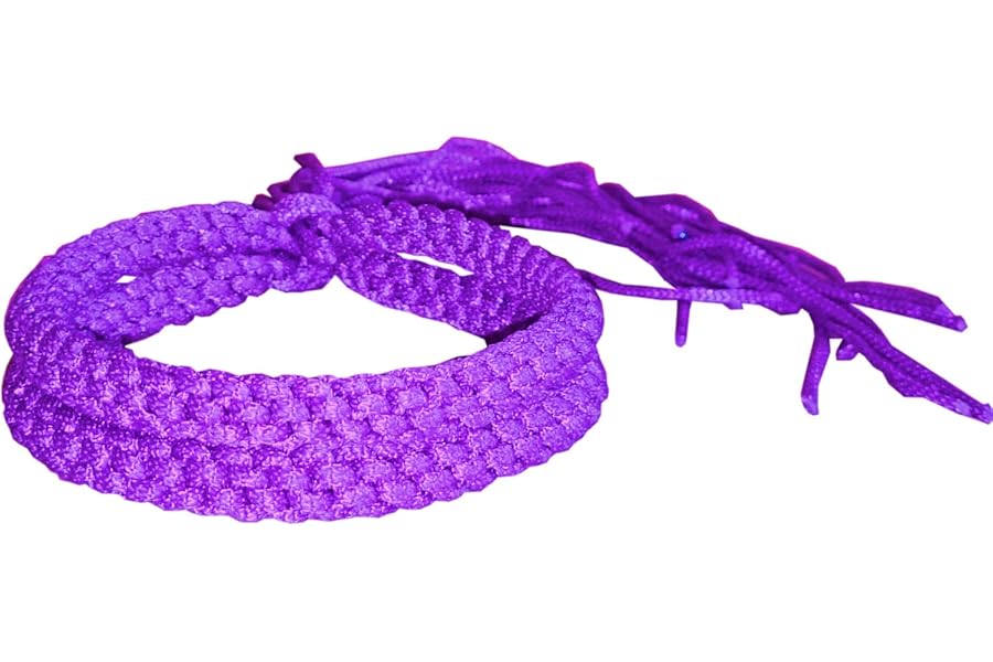 PURPLE DUO MUAY THAI KICKBOXING RING FIGHTERS TRADITIONAL PRAJIOUD PRAJEAT ARM BANDS (PAIR)
