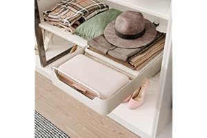 Giklux Cajones Extraibles Deslizantes Cocina, 30 * 42 CM Cajon Telescopico Adhesivo, Cajon Bandeja Extraible Mueble, Gaveta Deslizante para Cocina, Armario, Bajo, Baño, Organizador de Cocina, Blanco