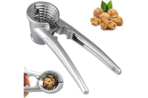 YISKY Nutcracker for Walnuts, Nutcracker Kitchen Tool, Tool for Nuts, Funnel Walnut Pliers, Sturdy Nutcrackers Opener Tool Walnuts Pecan Nut, Hazelnuts, Almonds Brazil Nuts Or Other Nuts