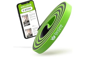ZENONE SPORTS ZenBands Power Resistance Bands, 6 Bandes de Fitness de différentes Tailles, Bandes de Résistance pour l'entraînement, Bandes de Traction, y Compris e-Book et Guide d'entraînement