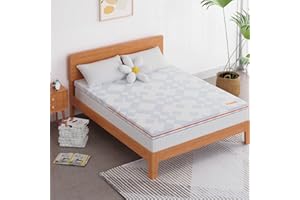 Maxzzz Topper Viscoelastico 135x190x7.5cm Alivia Tensiones Musculares con partícula de Gel, Topper Sobrecolchon Lavable, Topper para Colchón Transpirable,Transpirable y Soporte y Firmeza Media