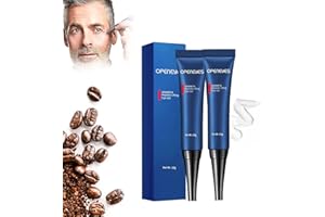 HOME HOLIC OPENEYES Awaken Peptide Lifting Eye Gel, Anti Ageing Eye Cream for Men, Magic Effect Lifts Firming Anti-Wrinkle Eye Tightener, Anti Aging Eye Serum für Augenringe und Schwellungen (2 PCS)