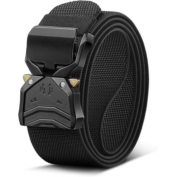 JUKMO Taktischer Gürtel, 2er Militär Wandern 3,8cm Arbeit Gürtel mit Schwere Schnellverschluss Schnalle (Schwarz+Grau, S-für Taille 75cm-90cm (Länge 115cm JUKMO Taktischer Gürtel, 2er Militär Wandern 3,8cm Arbeit Gürtel mit Schwere Schnellverschluss Schnalle (Schwarz+Grau, S-für Taille 75cm-90cm (Länge 115cm
