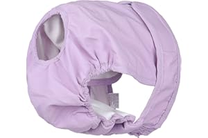 BePetMia Nadające się do prania pieluchy dla psów, majtki higieniczne dla psów w wysokiej temperaturze, 5 rozmiarów od XS do XL, odpowiednie dla wszystkich psów (M: 40 – 55 cm, fioletowe)