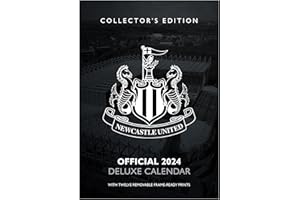 Newcastle United FC 2024 A3 Deluxe Calendar: With Detachable Artwork For Framing