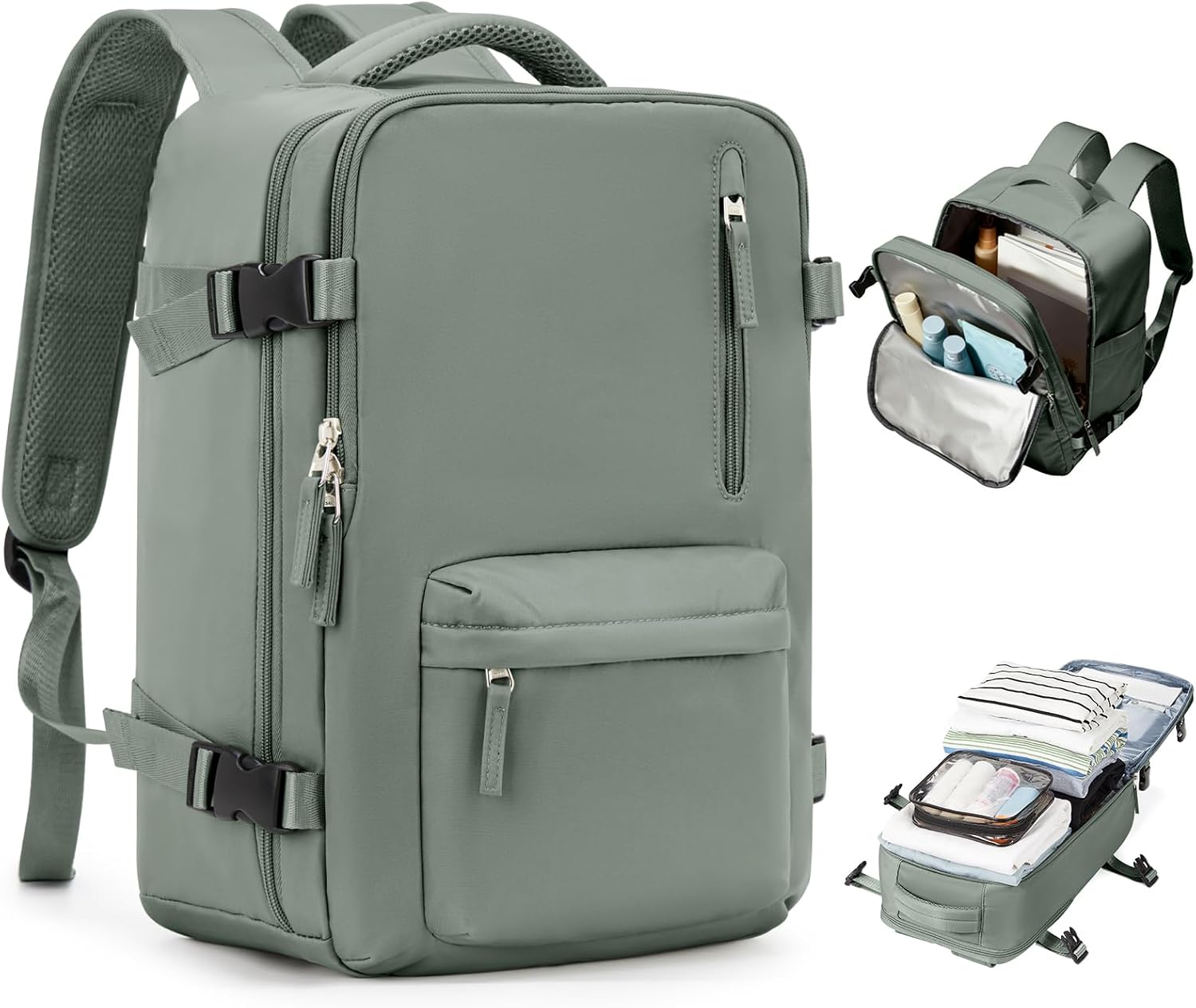 SZLX Mochila al Vacio con Bomba Equipaje de Mano 40x30x20 Ryanair Vueling Wizzair Easyjet Mochila Viaje Cabina Avion 40x20x25 Ryanair Mujer Mochila de transporte Impermeable para Computadora Portátil