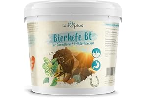 Ida Plus - Lievito di birra Bt – 6 kg – Integratore alimentare per cavalli e pony – per pelo lucido e pelle forte – supporta la digestione e la flora intestinale – ricco di vitamine del gruppo B,