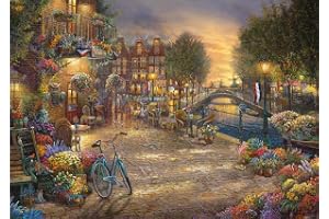 Schmidt Spiele 59917 Thomas Kinkade, Amsterdam, 1000 bitars pussel